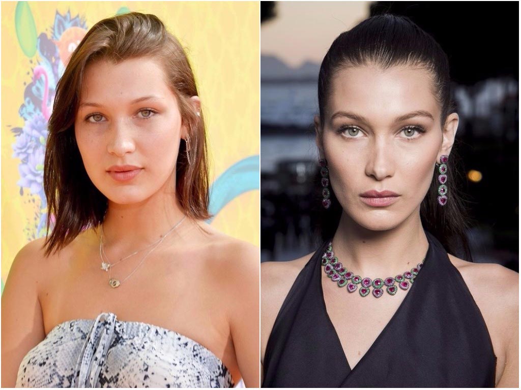 модели  в юности, известные модели в молодости и сейчас