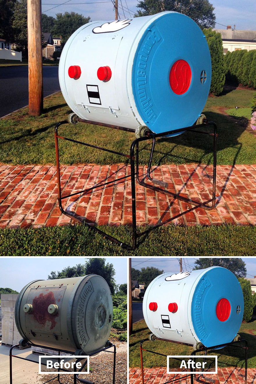 Художник украшает улицы Нью-Йорка, Том Боб