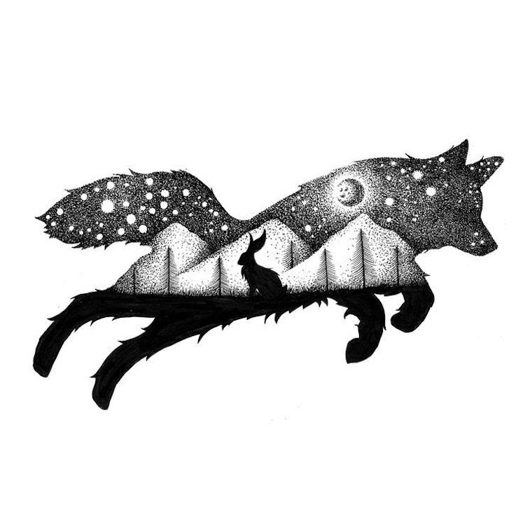 негативное пространство, негативное пространство в искусстве, негативное пространство в дизайне