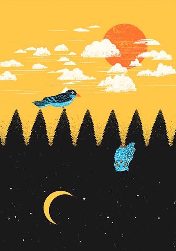 негативное пространство, негативное пространство в искусстве, негативное пространство в дизайне