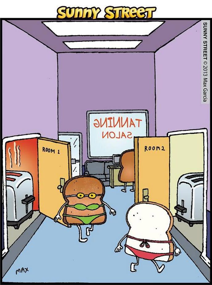 комиксы Sunny Street, ироничные комиксы, комиксы с неожиданным концом