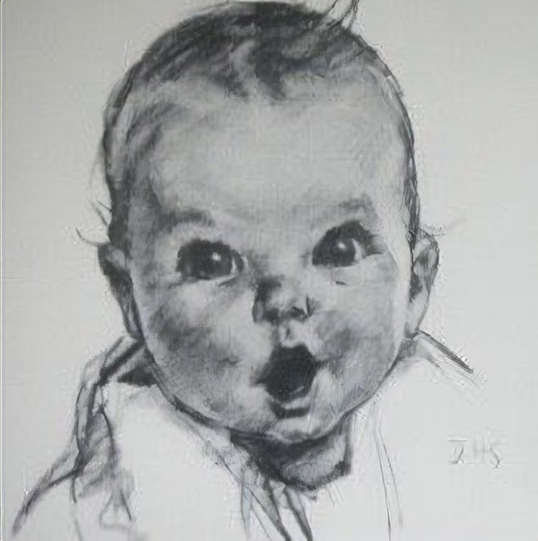 ребенок с детского питания Gerber, как сейчас выглядит ребёнок Gerber, детское питание Gerber ребёнок с упаковки, Энн Тернер Кук