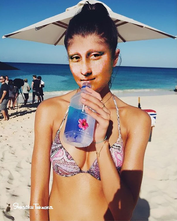 Если бы герои великих картин существовали в реальной жизни,  Шусаку Такаока, Shusaku Takaoka