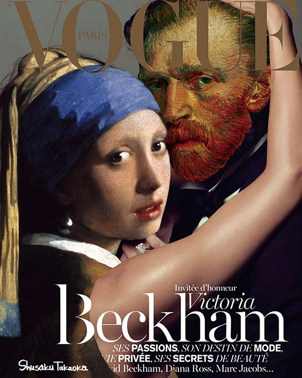 Если бы герои великих картин существовали в реальной жизни,  Шусаку Такаока, Shusaku Takaoka