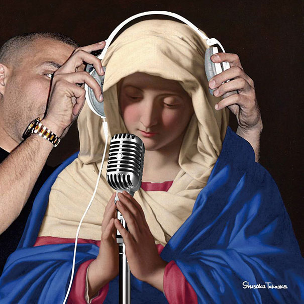 Если бы герои великих картин существовали в реальной жизни,  Шусаку Такаока, Shusaku Takaoka