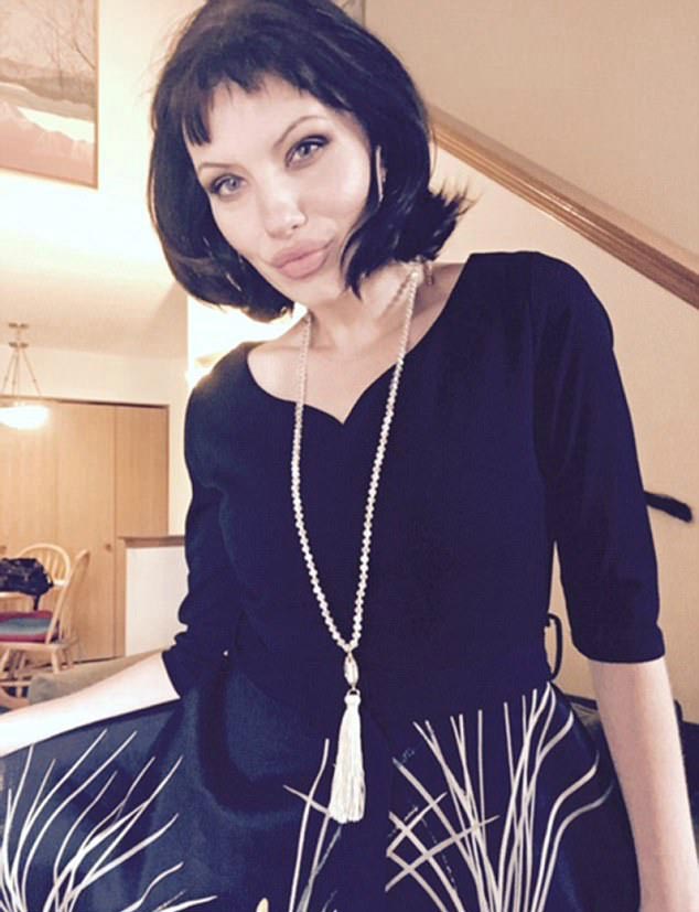 женщина похожа на Анджелину Джоли, Мелисса Бейзен, Melissa Baizen, точь-в-точь как Анджелина Джоли, двойник Анджелины Джоли