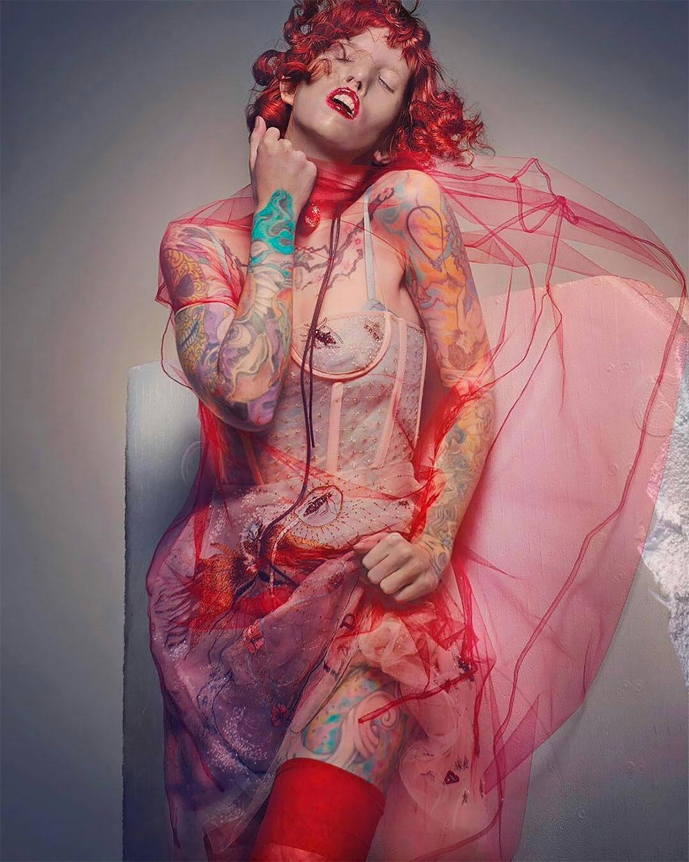 Кейтин Стиклс — девушка с синдромом кошачьего глаза, чья необычная внешность не помешала ей стать моделью Кейтин Стиклс, Caitin Stickels,Кейтин Киттен, Caitin Kitten, модель с синдромом кошачьего глаза