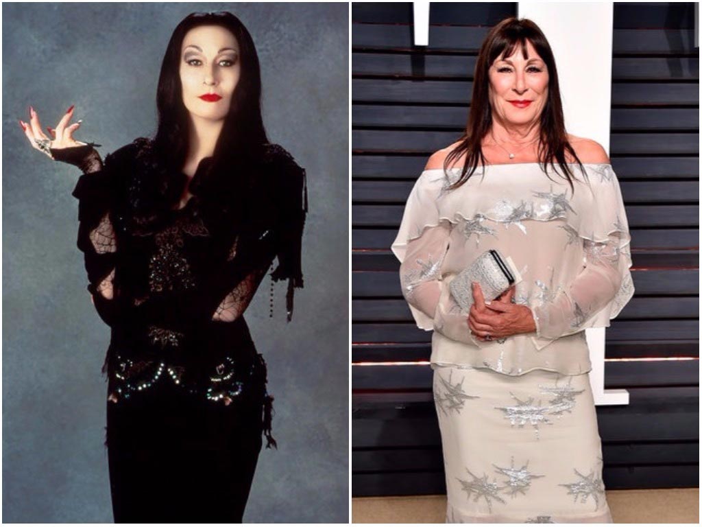 семейка аддамс тогда и сейчас, как сейчас выглядят актёры из семейки аддамс