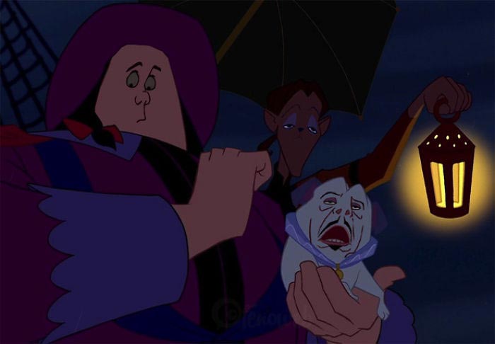  если бы диснеевские персонажи поменялись лицами, персонажи Диснея поменялись лицами