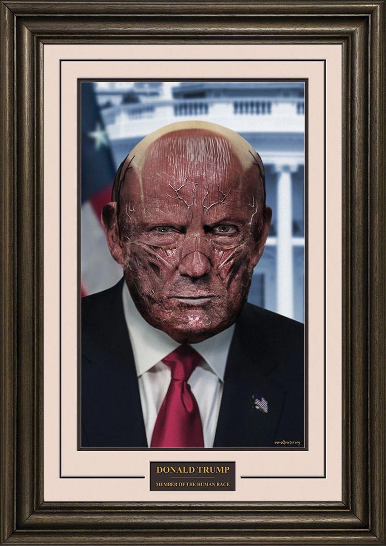 мировые лидеры без кожи, художник удалил кожу мировых лидеров, Маркус Бирн