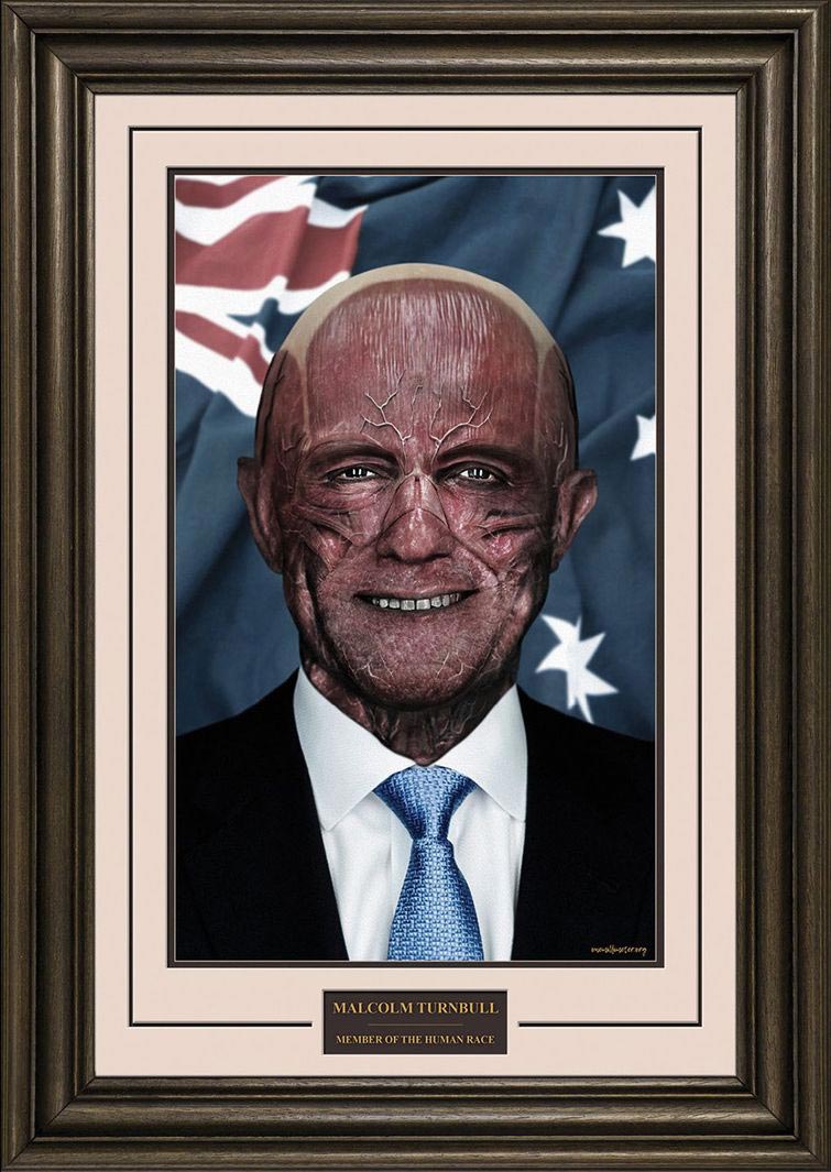 мировые лидеры без кожи, художник удалил кожу мировых лидеров, Маркус Бирн