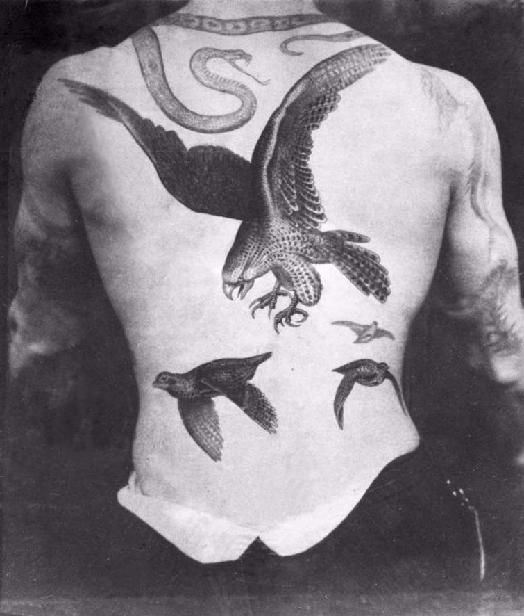 Татуировки 18 век