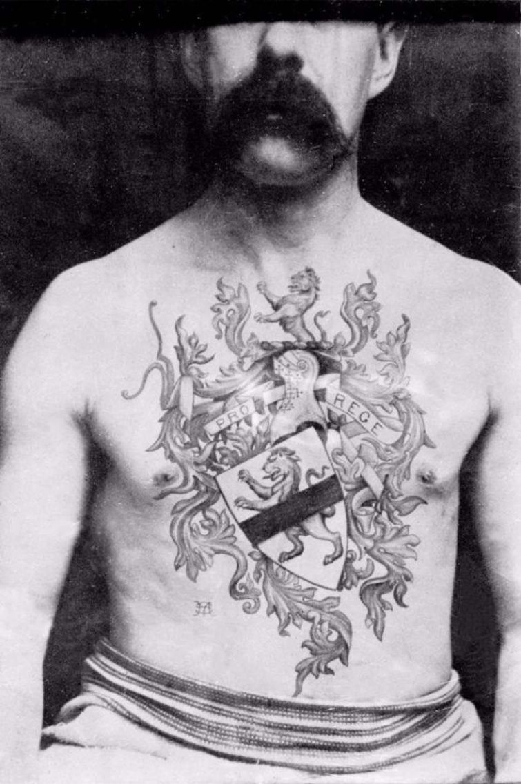 Татуировки викторианской эпохи