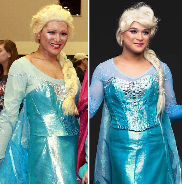 Косплееры показывают эволюцию своих образов, Косплееры показывают свой прогресс