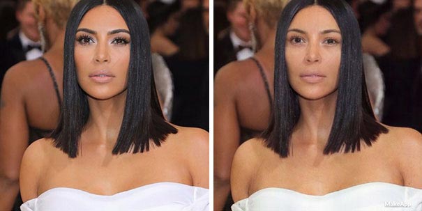 знаменитости без макияжа, знаменитости до и после макияжа, звёзды без макияжа, приложение убрать макияж