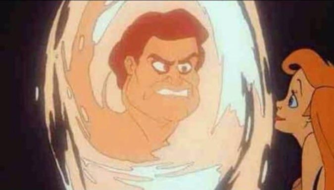 трансформаций диснеевских персонажей, диснеевский мультфильм поставить на паузу, персонажи Диснея пауза