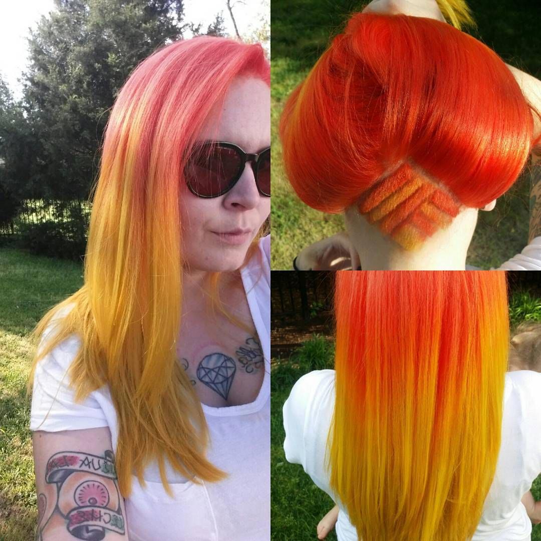 цитрусовые волосы, citrus hair 