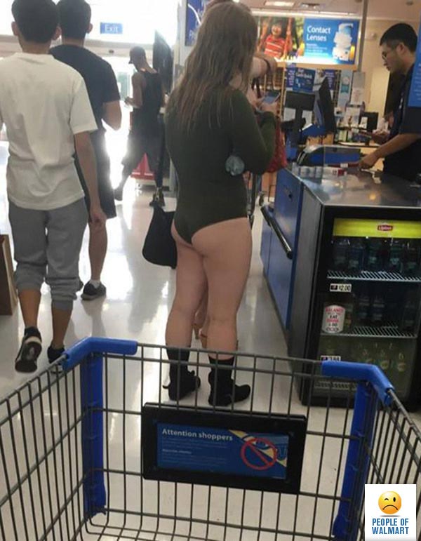People of walmart, странные покупатели американских супермаркетов