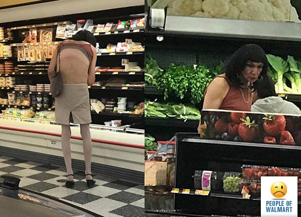 People of walmart, странные покупатели американских супермаркетов