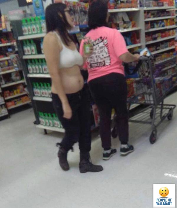 People of walmart, странные покупатели американских супермаркетов