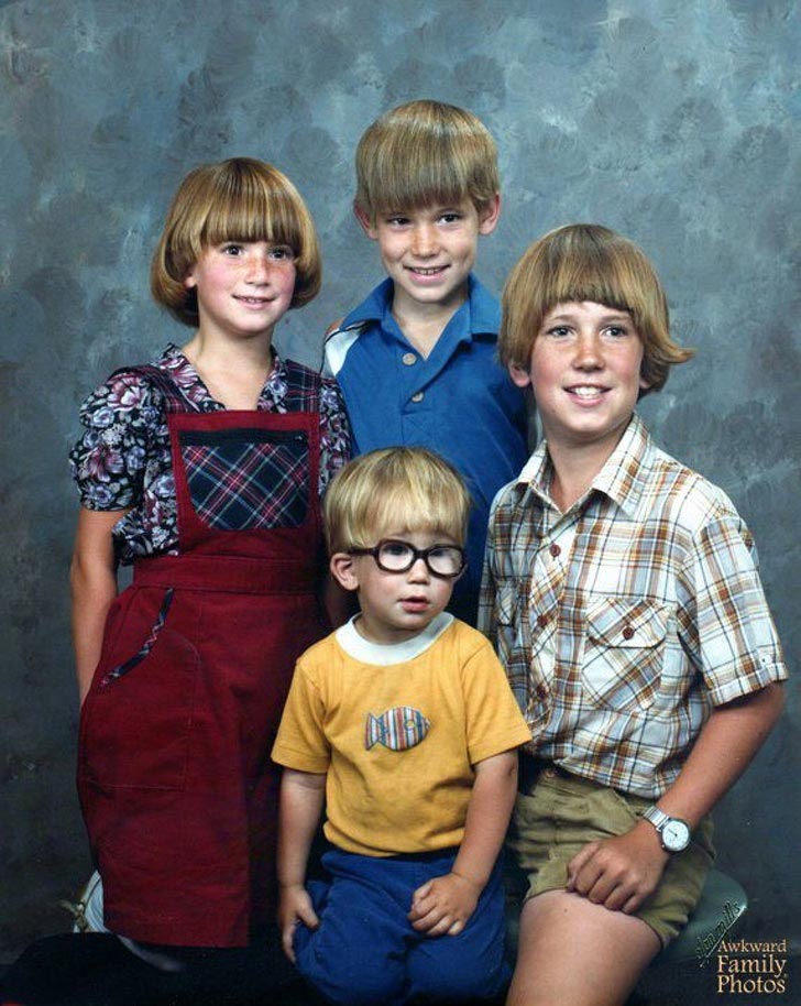 20 странных семейных фотографий, которые вызывают массу вопросов странные семейные фотографии, смешные семейные фотографии