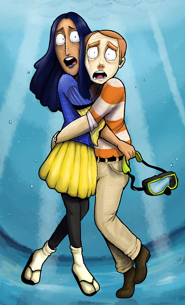 Художники превратили персонажей мультфильмов в людей