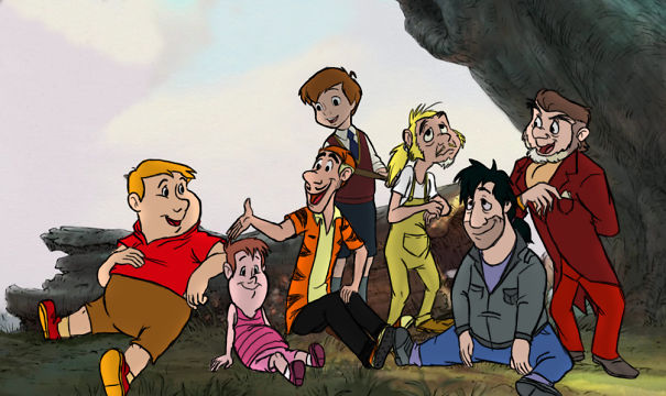 Художники превратили персонажей мультфильмов в людей