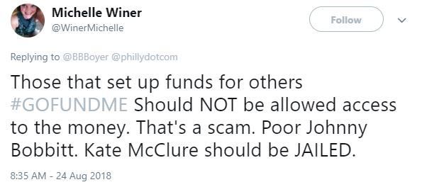 Пара, собравшая для бездомного $ 400 000, украла больше половины, и вот что их ждёт Джонни Боббит, пара украла деньги у бездомного, пара собрала деньги для бездомного украла, пара украла деньги собранные для бездомного