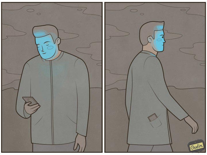 Антон Гудим, Gudim, саркастичные иллюстрации 