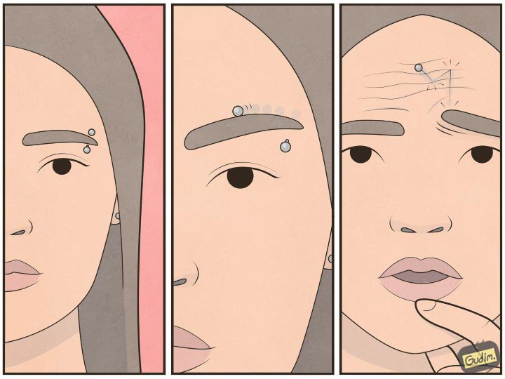 Антон Гудим, Gudim, саркастичные иллюстрации 