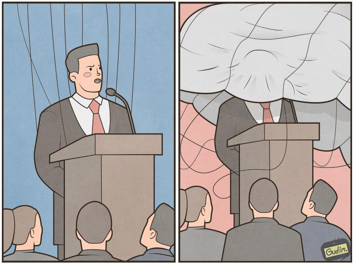 Антон Гудим, Gudim, саркастичные иллюстрации 