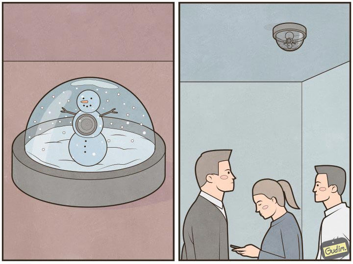 Антон Гудим, Gudim, саркастичные иллюстрации 