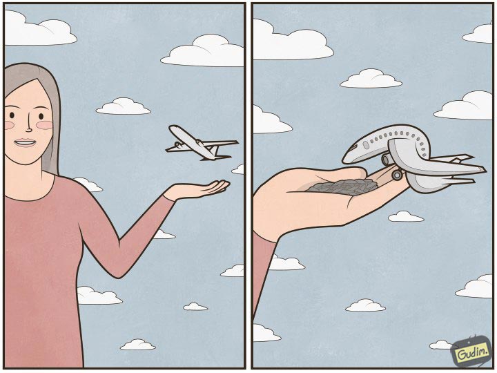 Антон Гудим, Gudim, саркастичные иллюстрации 