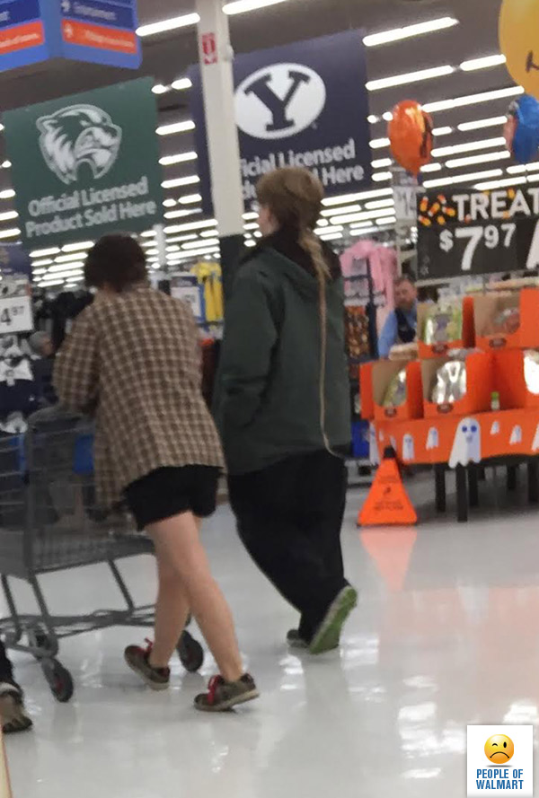 People of walmart, странные покупатели американских супермаркетов