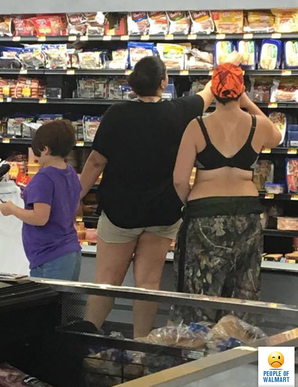 People of walmart, странные покупатели американских супермаркетов