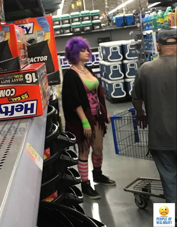 People of walmart, странные покупатели американских супермаркетов