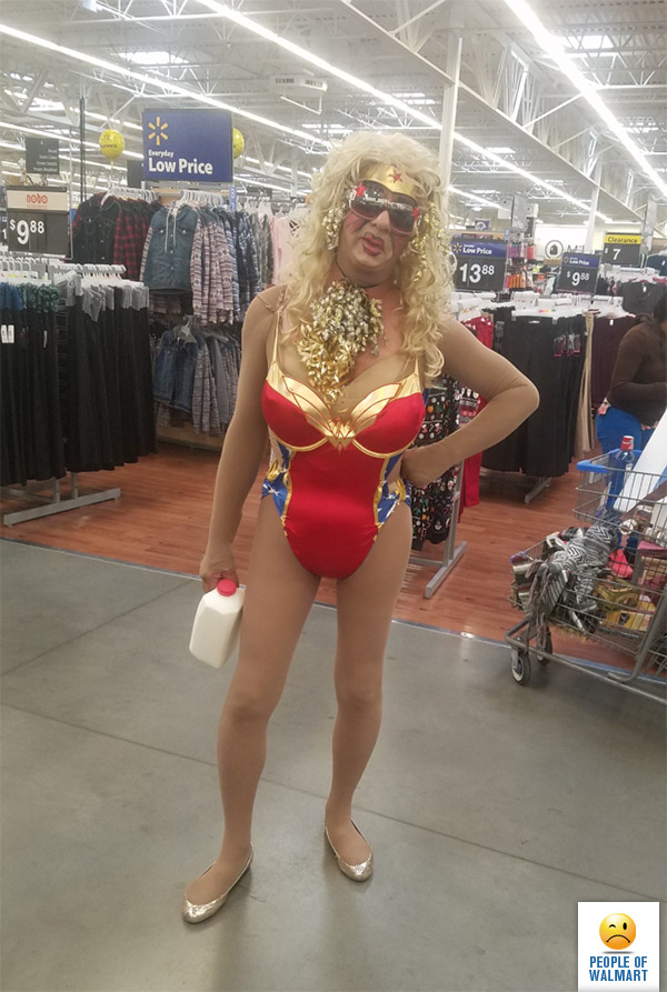 People of walmart, странные покупатели американских супермаркетов