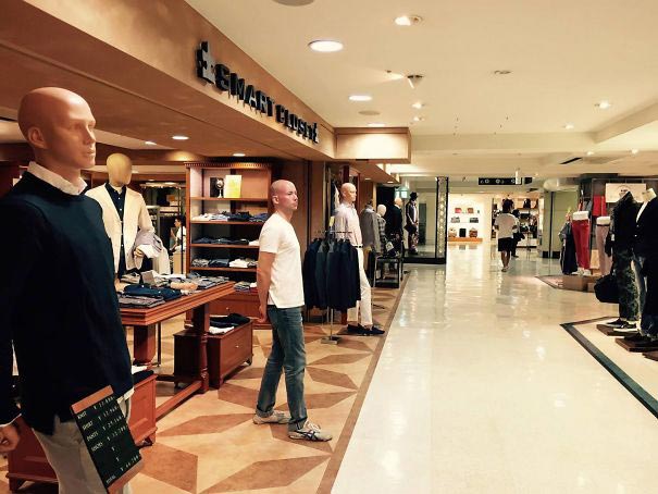 смешные манекены, нелепые манекены, случаи с манекенами