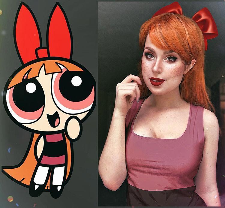 косплеер Юлия Гудкова, Юлия Гудкова макияж 