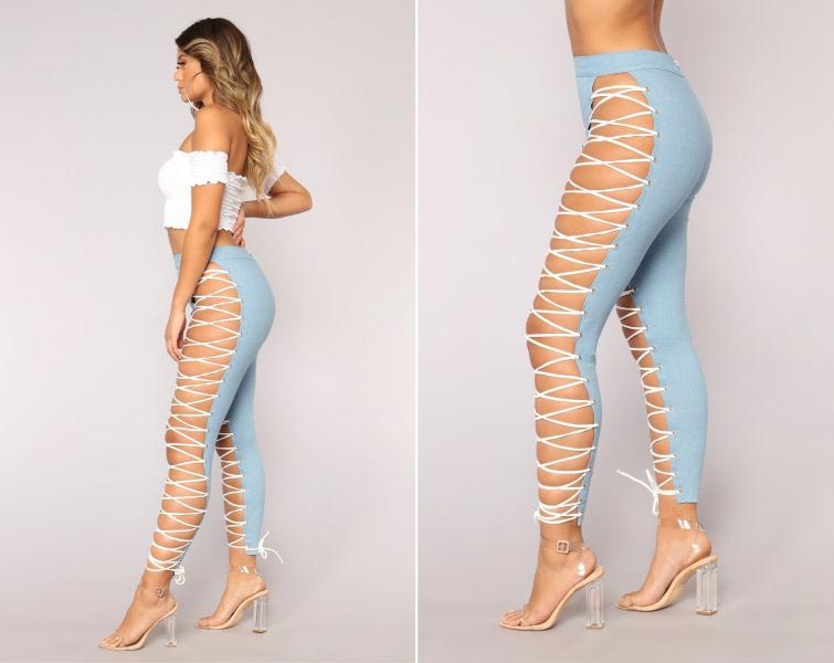 Люди не могут поверить, что эти экстремально обрезанные джинсы, рваные джинсы, джинсы с дырками