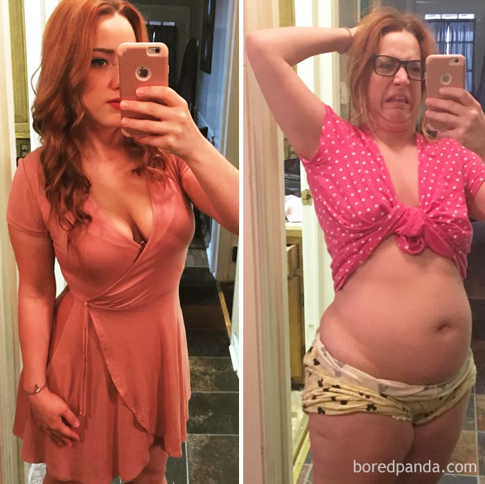  одни и те же девушки выглядят совсем по-разному, фото в стиле «до и после», Pretty Girls Ugly Faces