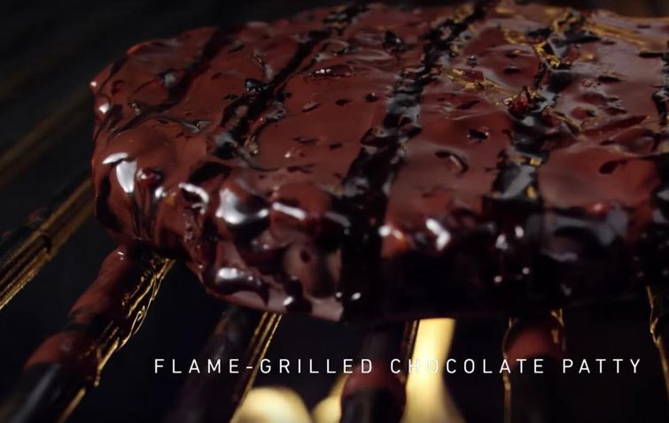 шоколадный бургер, Chocolate Whopper, шоколадный воппер, бургер с шоколадом