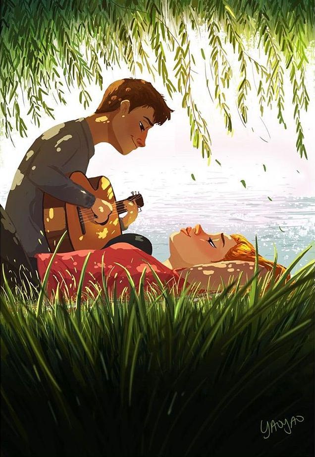 иллюстрации о любви, Яояо Ма Ван Ас, Yaoyao Ma Van As