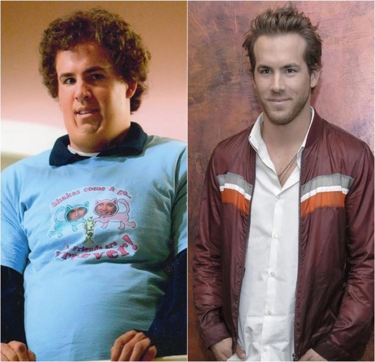 Райан Рейнольдс, Том Круз и еще 7 знаменитых актёров в «костюмах толстяков» актеры в толстых костюмах, знаменитости в толстых костюмах