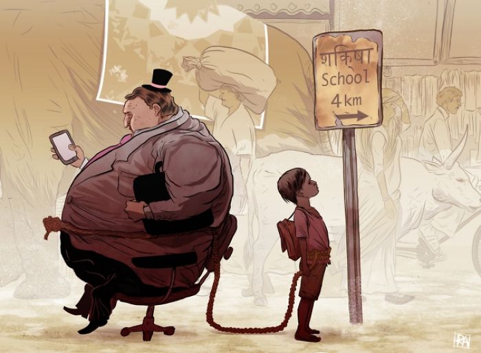 Художник делает крутые социальные иллюстрации, которые вы не скоро забудете Художник делает крутые социальные иллюстрации, Рафаэль Альварес, Rafael Alvarez