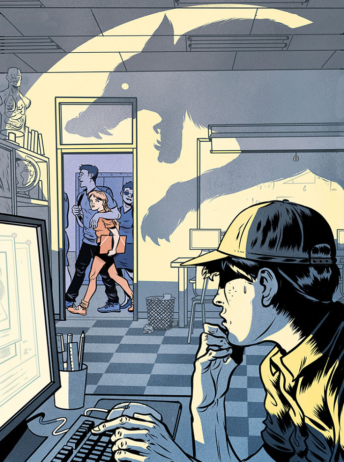 Художник делает крутые социальные иллюстрации, которые вы не скоро забудете Художник делает крутые социальные иллюстрации, Рафаэль Альварес, Rafael Alvarez