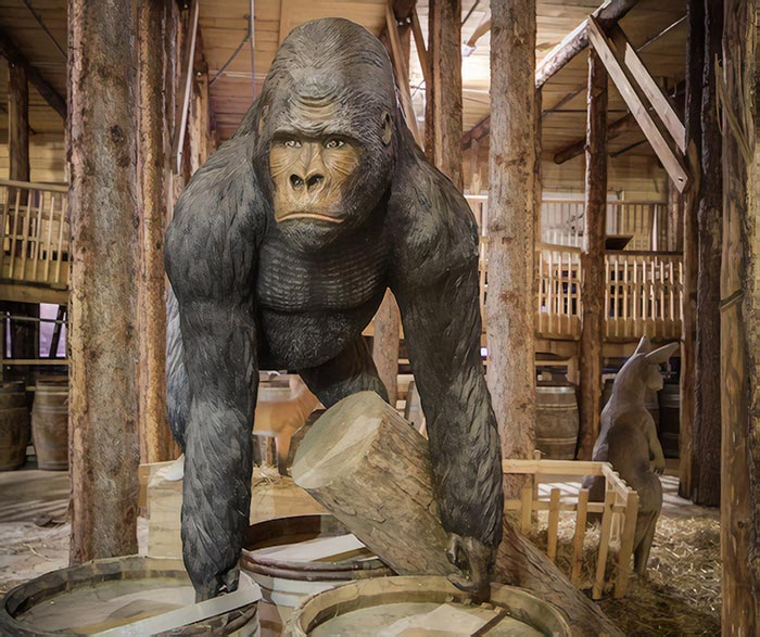 копия ноев ковчег, ноев ковчег реплика, Йохан Хейберс ноев ковчег, мужчина построил ноев ковчег