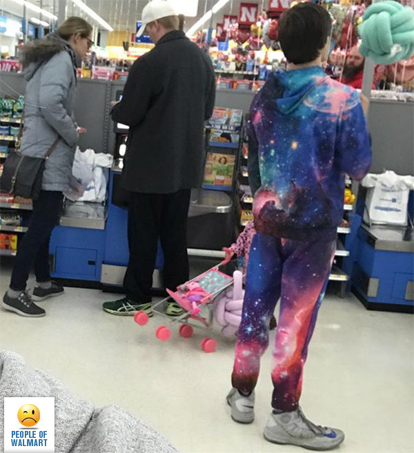 People of walmart, странные покупатели американских супермаркетов