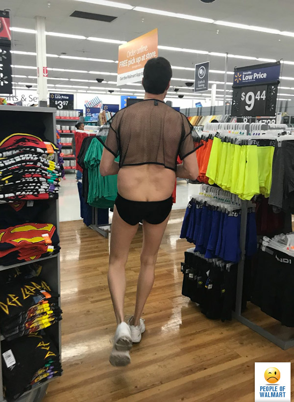People of walmart, странные покупатели американских супермаркетов