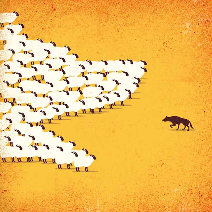 злободневные иллюстрации, ироничные иллюстрации,  Давид Бонацци